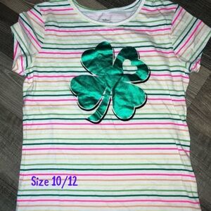 Girls St Patrick’s Day Tee worn 1x